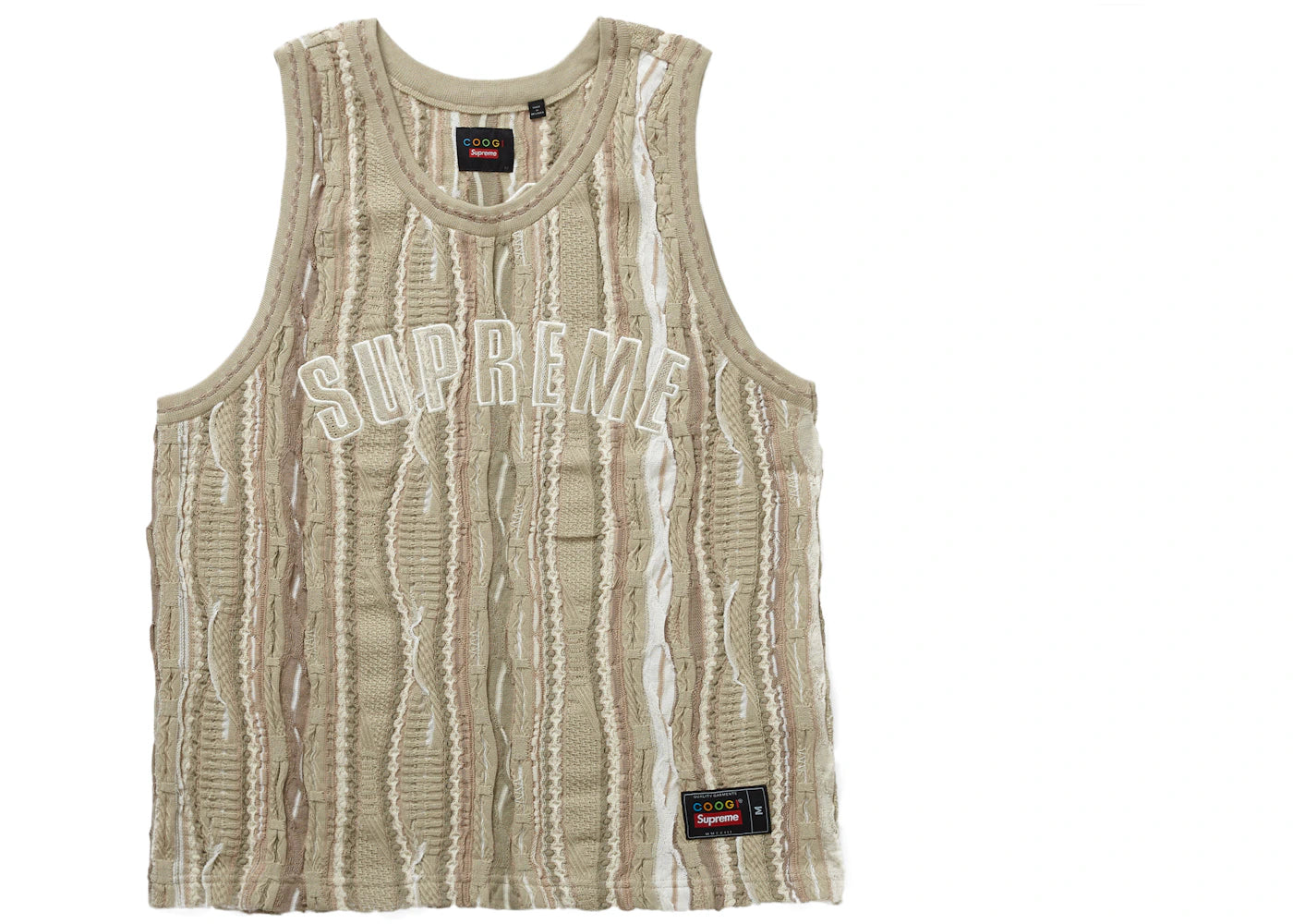 Supreme Coogi Basketball Jersey Tan