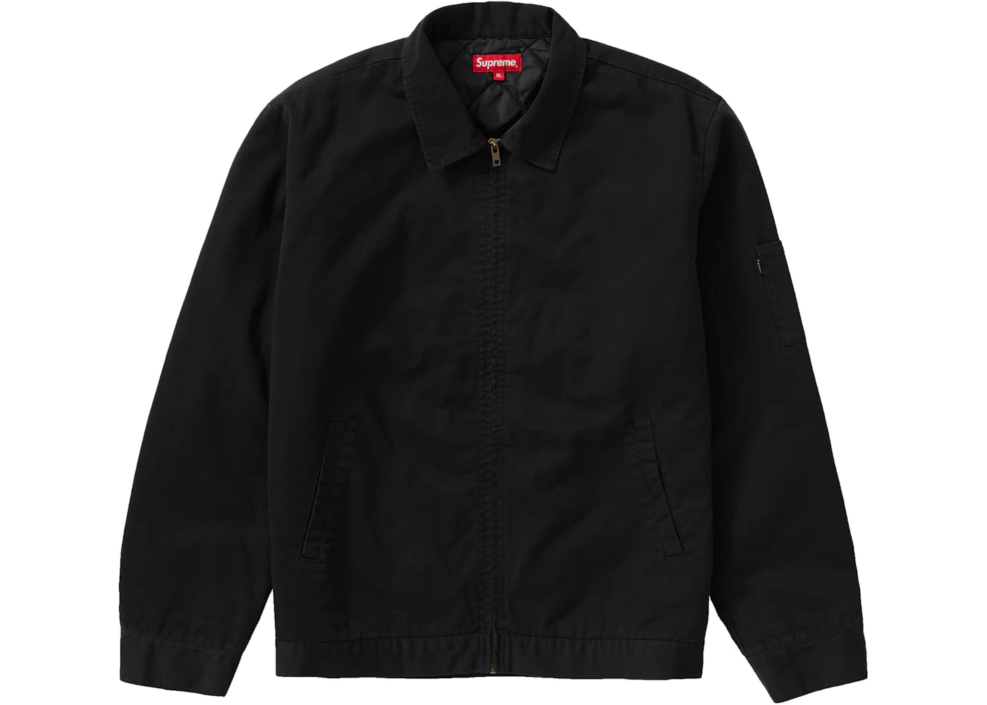 Supreme Cop Car Embroidered Jacket Black