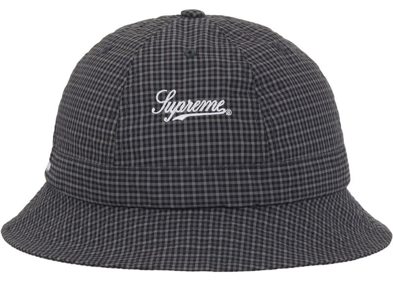 Supreme Cordura Plaid Bell Hat Black – Side Kicks