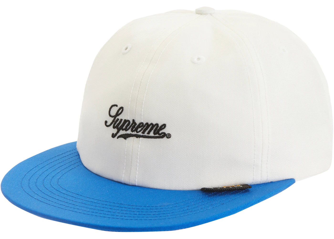 Supreme Cordura Script Logo 6-Panel White