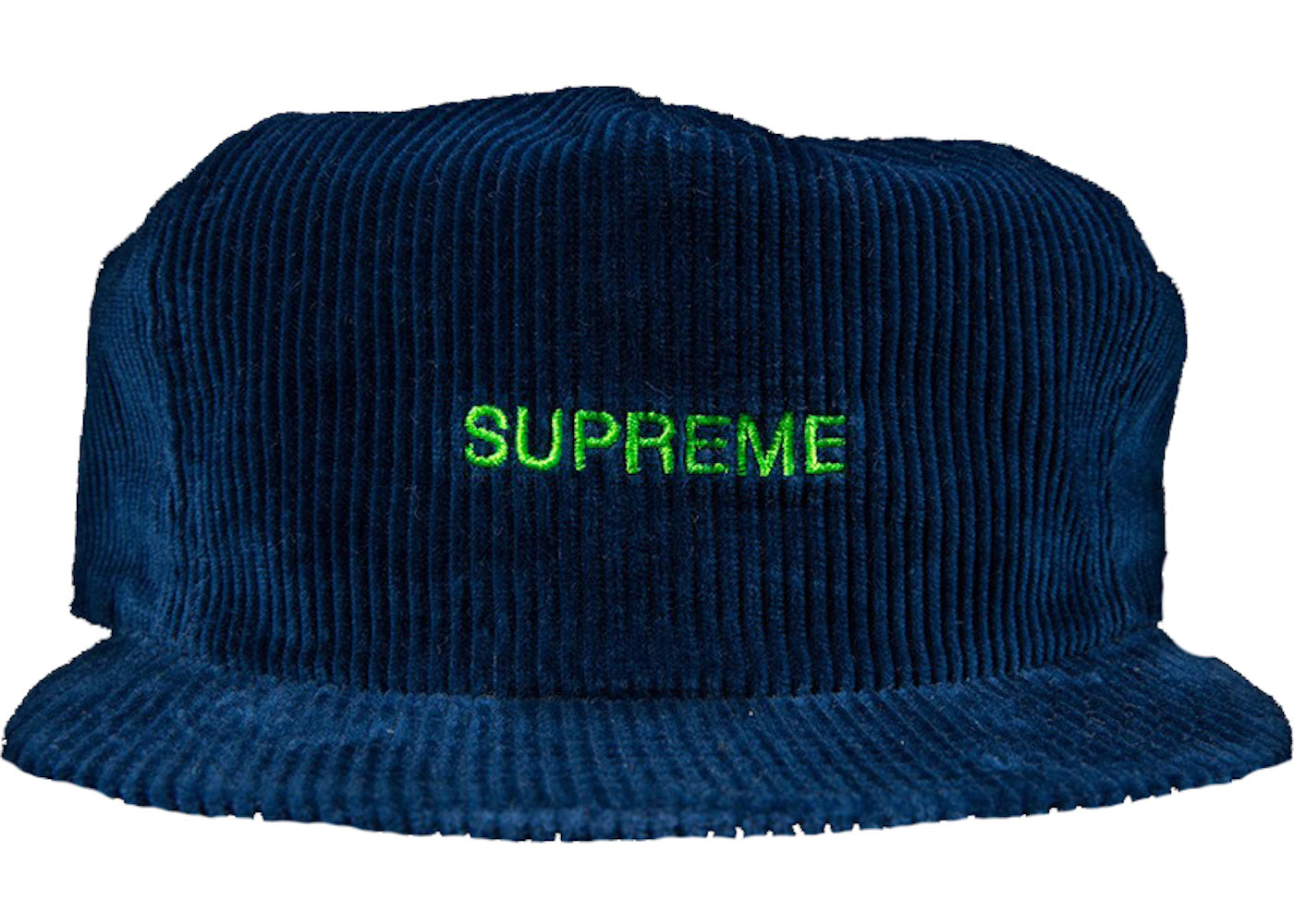 Supreme Corduroy 5 Panel Cap Navy