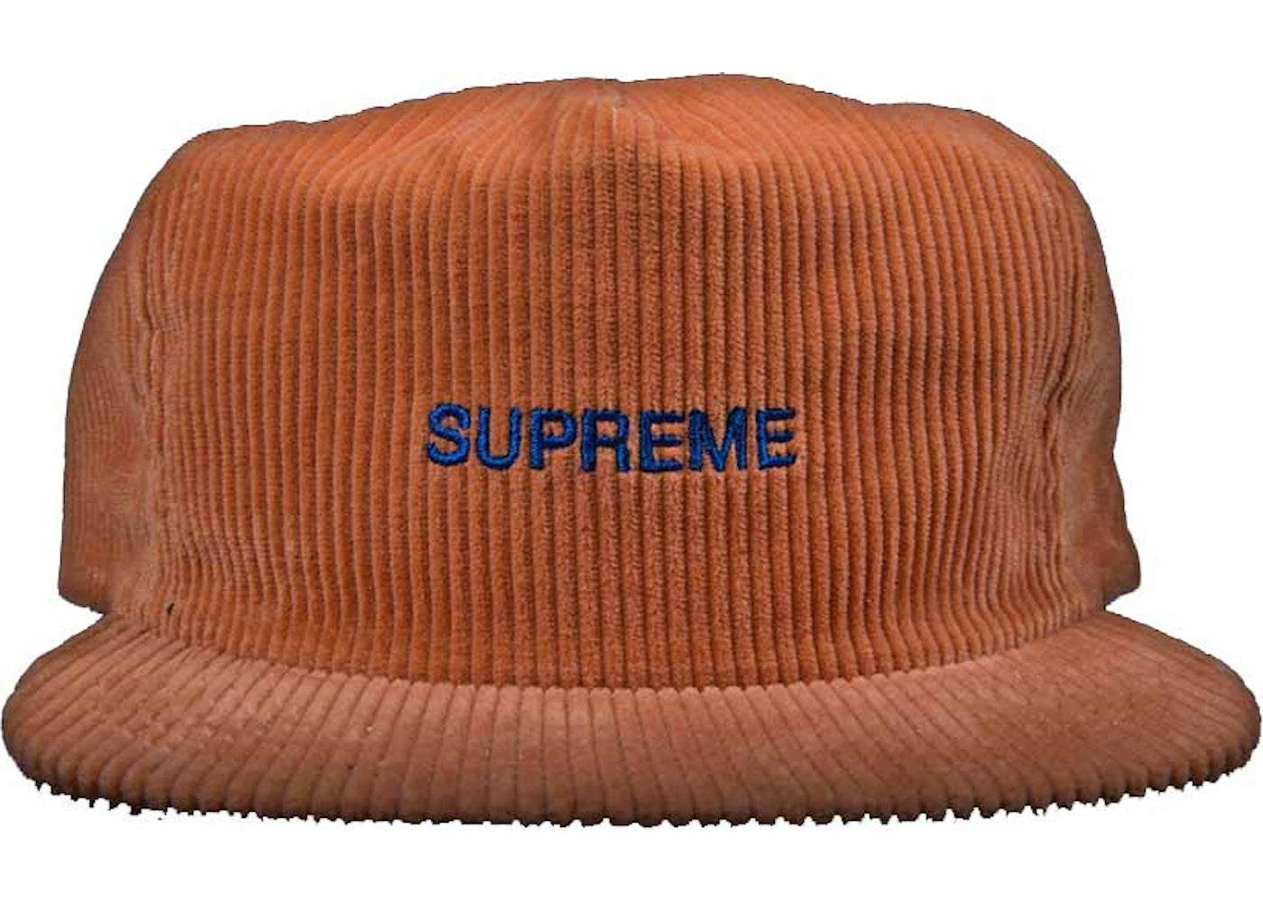 Supreme Corduroy 5 Panel Cap Peach