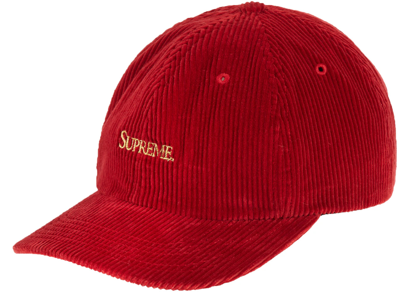 Supreme Corduroy 6-Panel Red