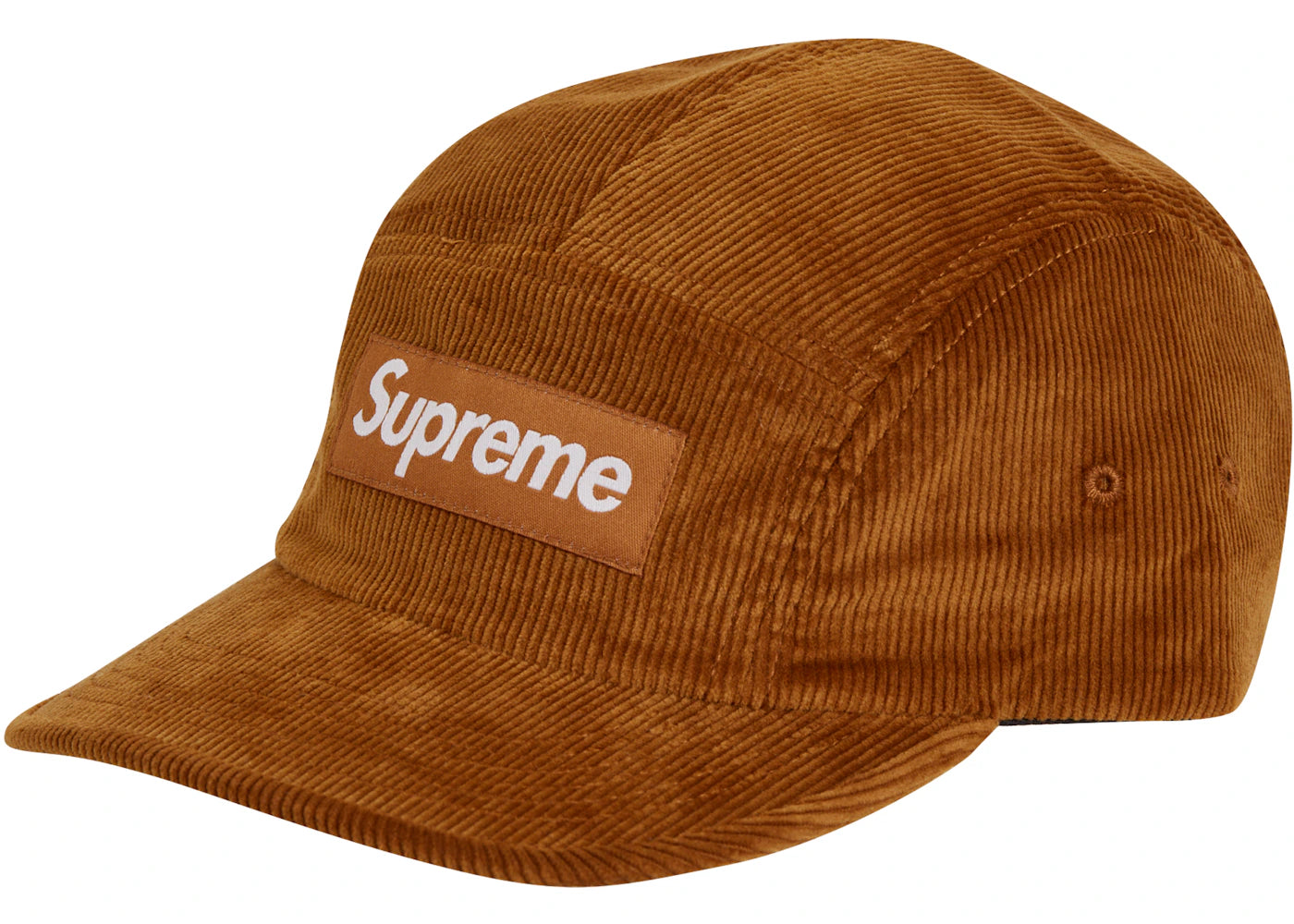 Supreme Corduroy Camp Cap (FW22) Burnt Orange