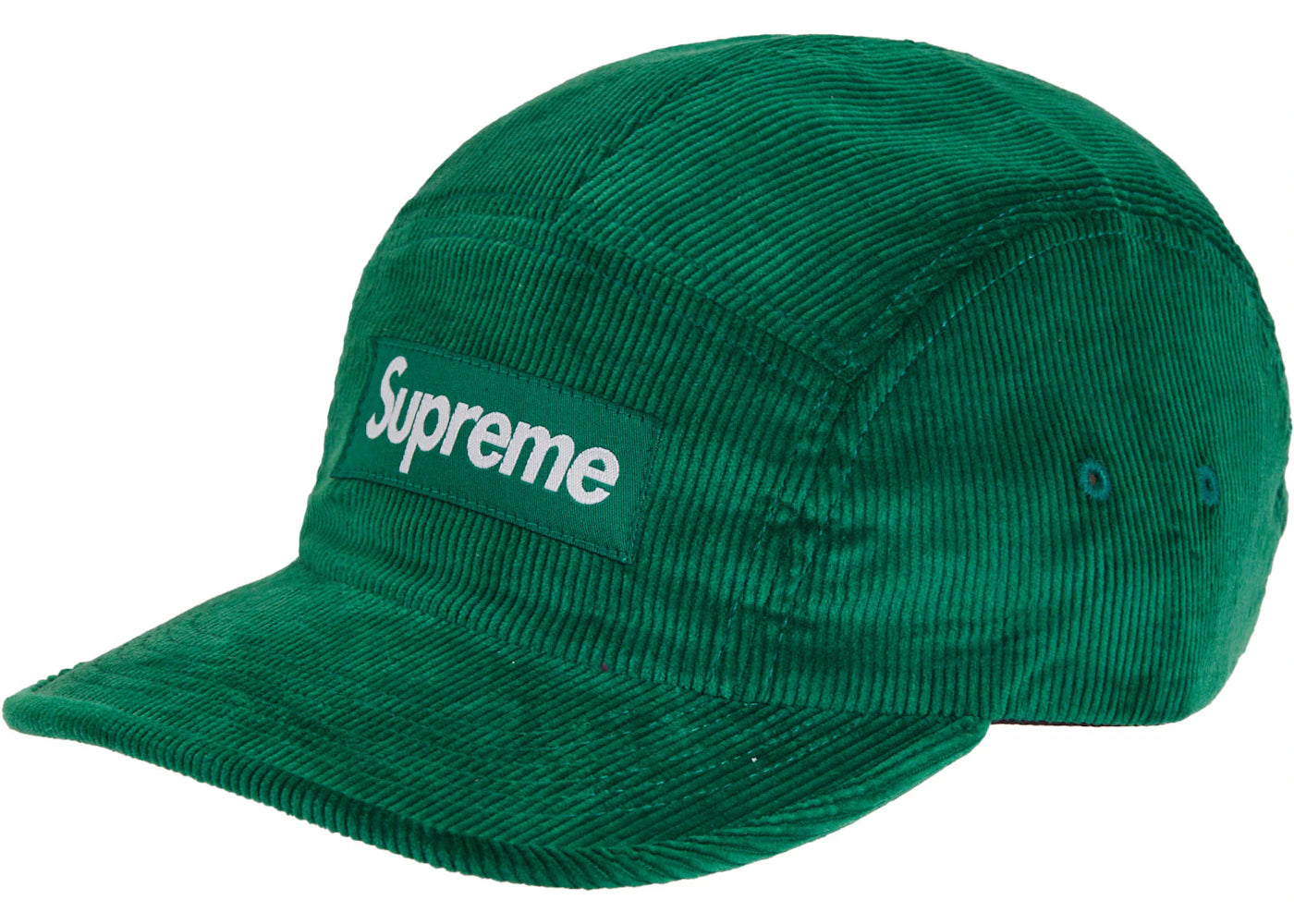 Supreme Corduroy Camp Cap (FW22) Green