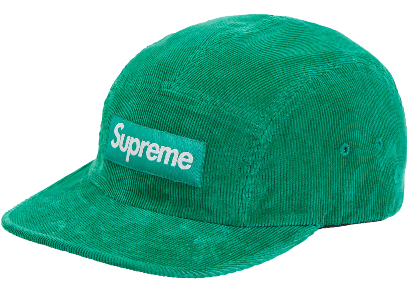 Supreme Corduroy Camp Cap (FW23) Green