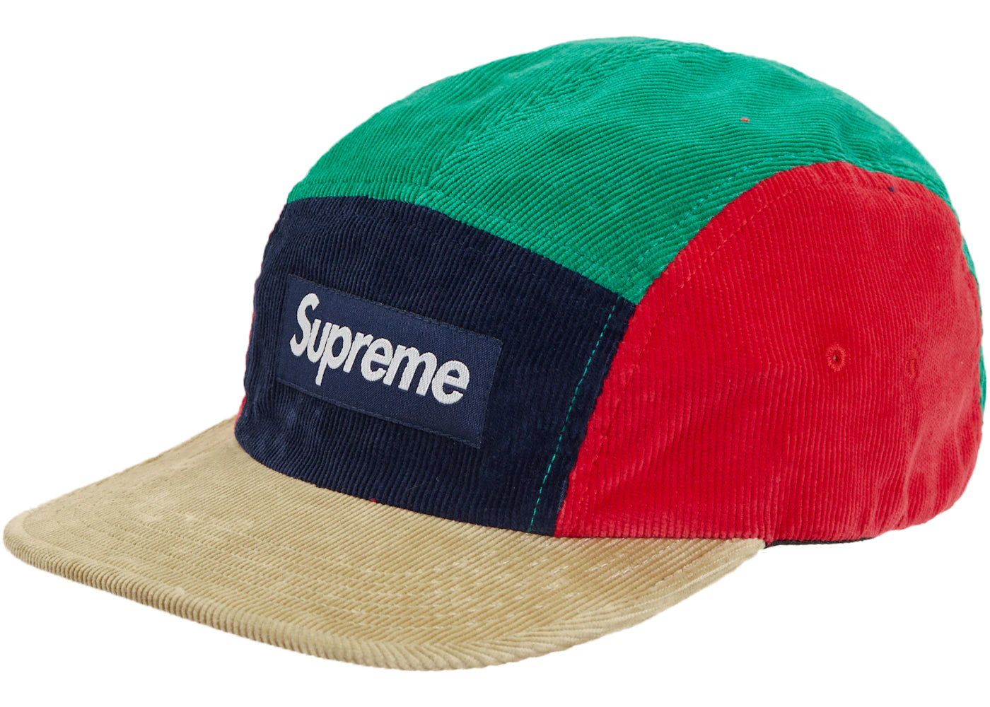 Supreme Corduroy Camp Cap (FW23) Multicolor