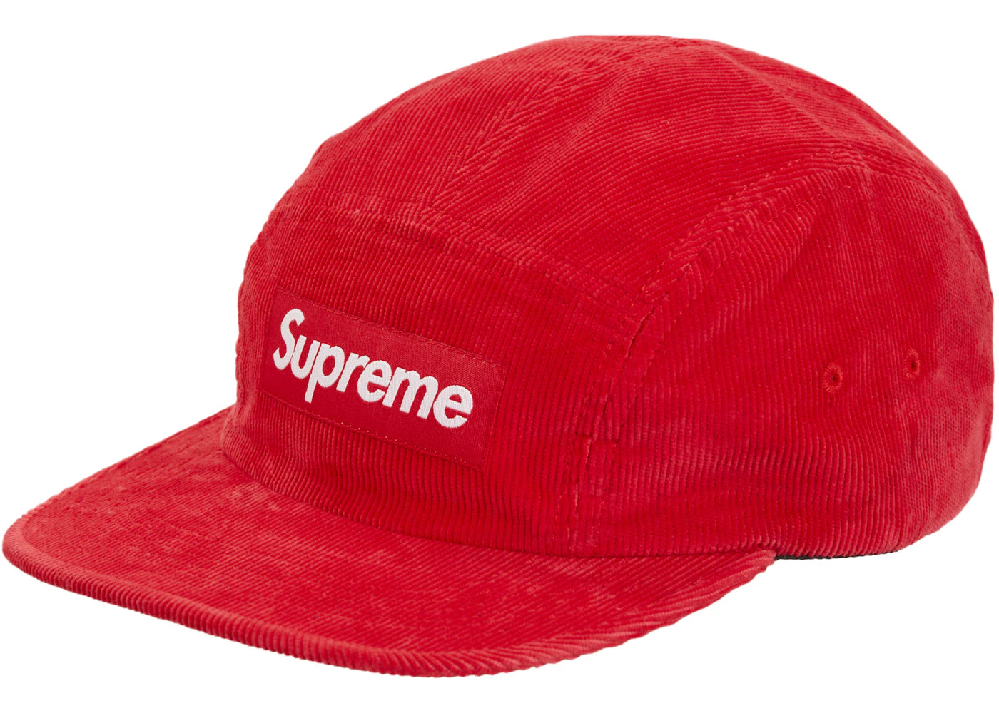 Supreme Corduroy Camp Cap (FW23) Red
