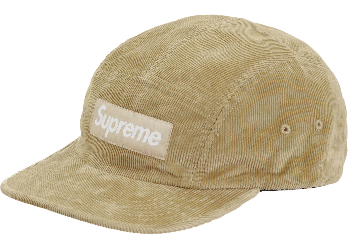 Supreme Corduroy Camp Cap (FW23) Beige