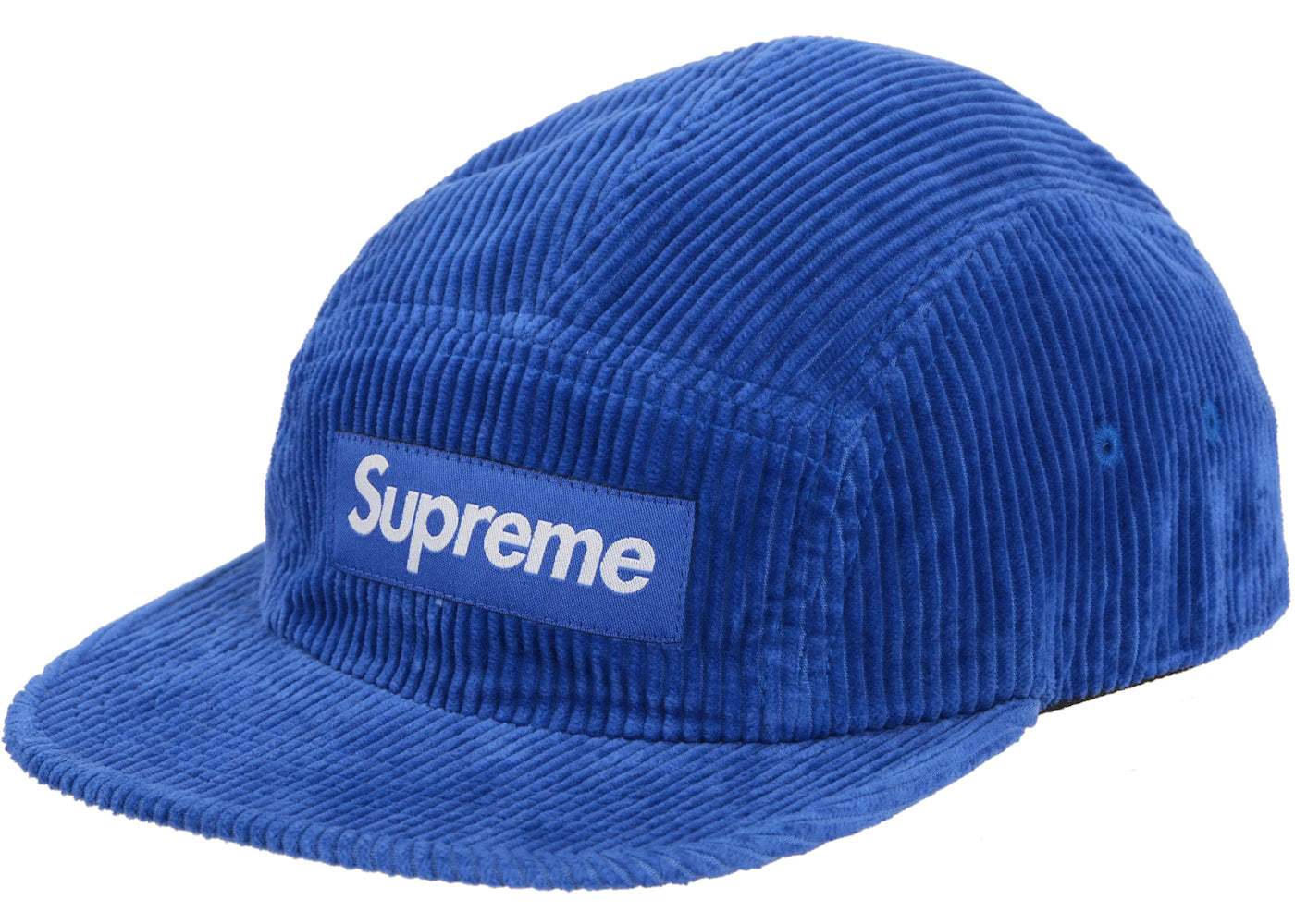 Supreme Corduroy Camp Cap (FW24) Blue