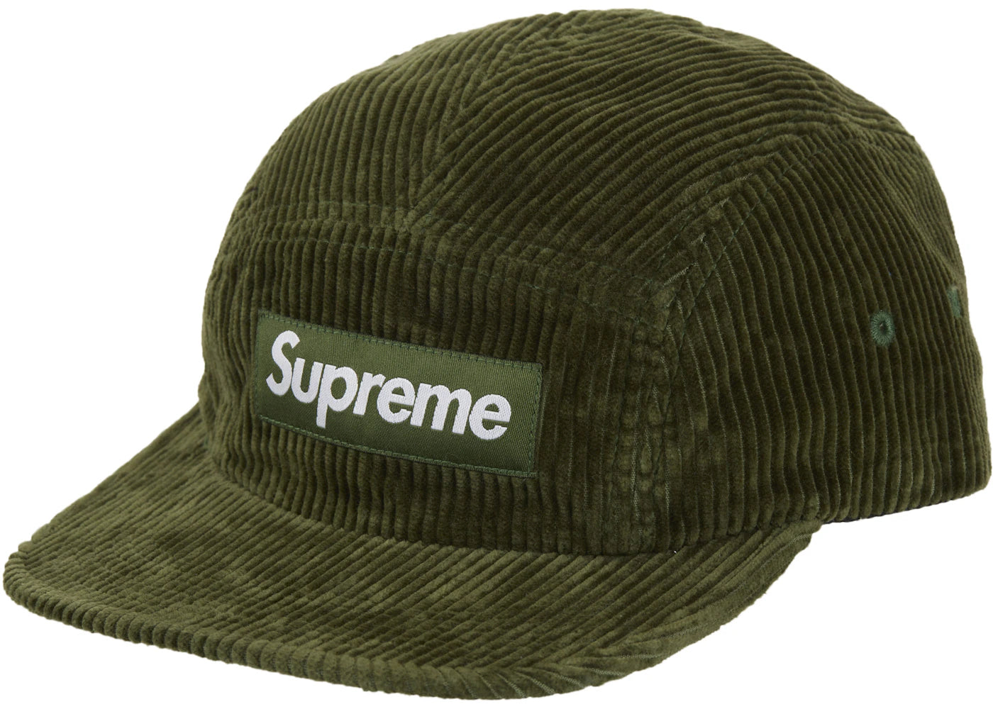 Supreme Corduroy Camp Cap (FW24) Green