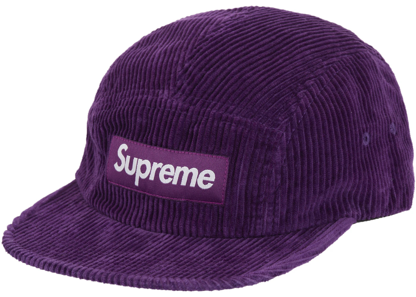 Supreme Corduroy Camp Cap (FW24) Purple