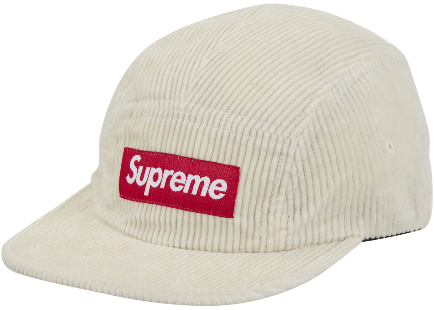 Supreme Corduroy Camp Cap (FW24) White