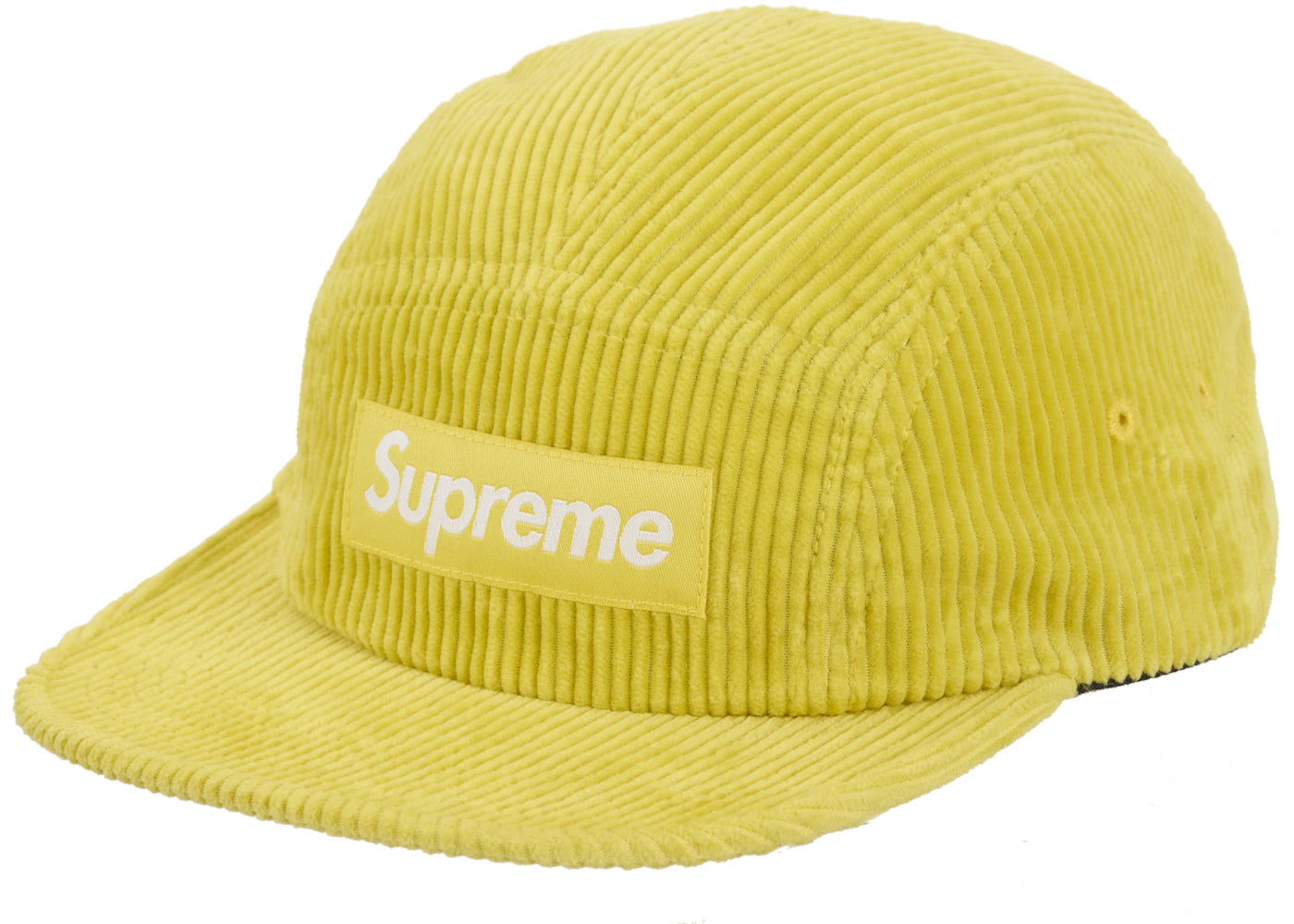 Supreme Corduroy Camp Cap (FW24) Yellow