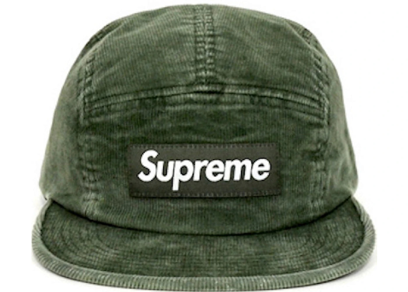 Supreme Corduroy Camp Cap Green