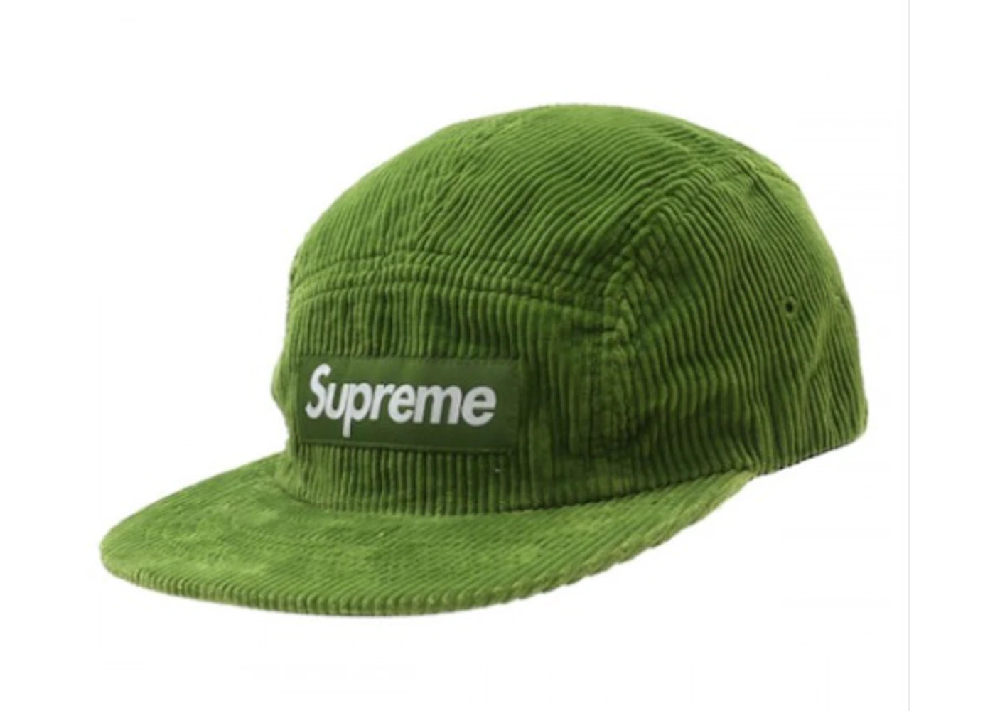 Supreme Corduroy Camp Cap (SS18) Green