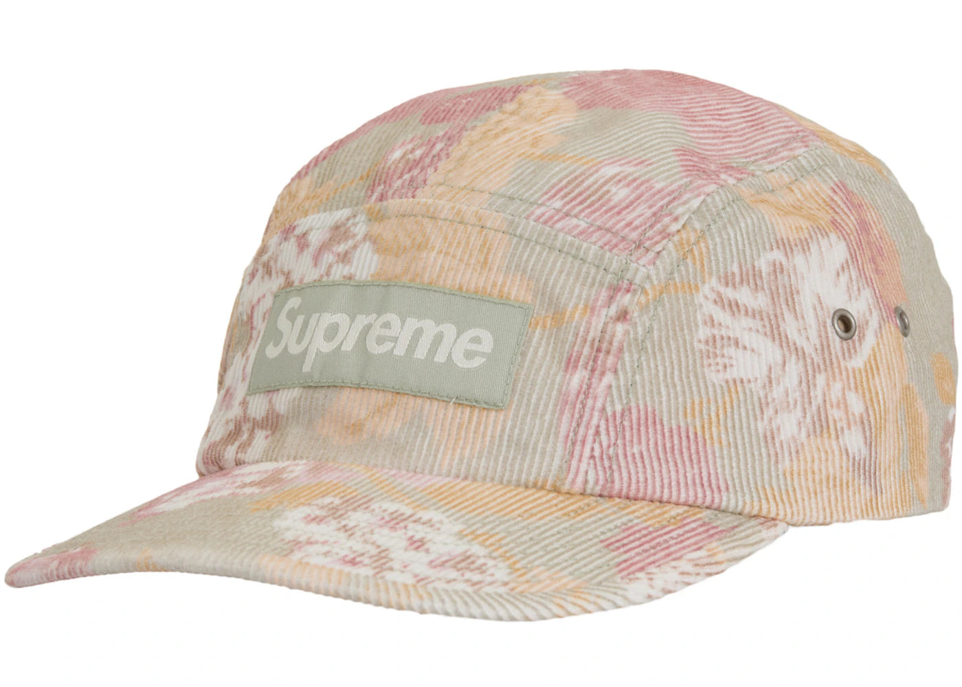 Supreme Corduroy Pocket Camp Cap Floral