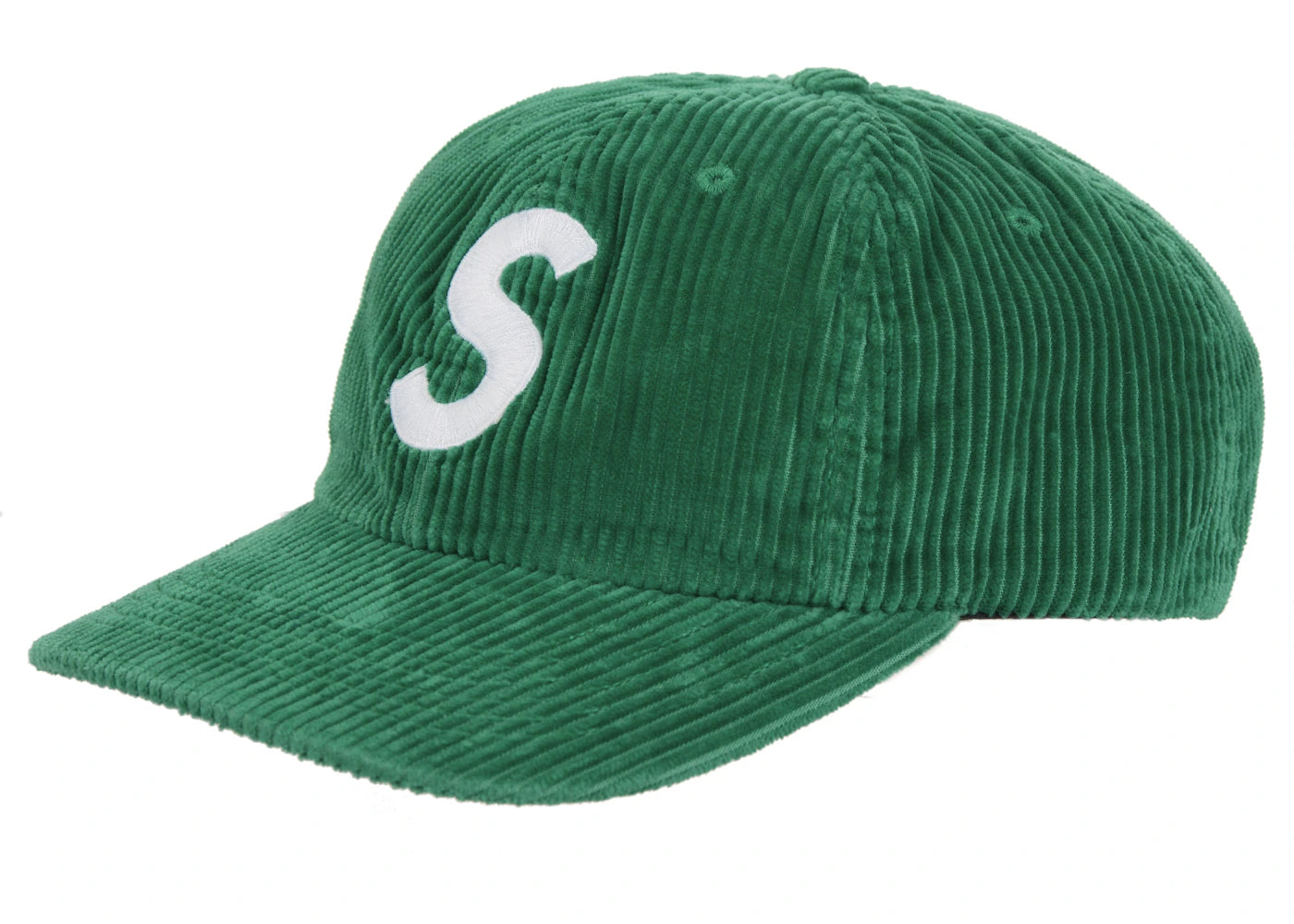 Supreme Corduroy S Logo 6-Panel (FW24) Green