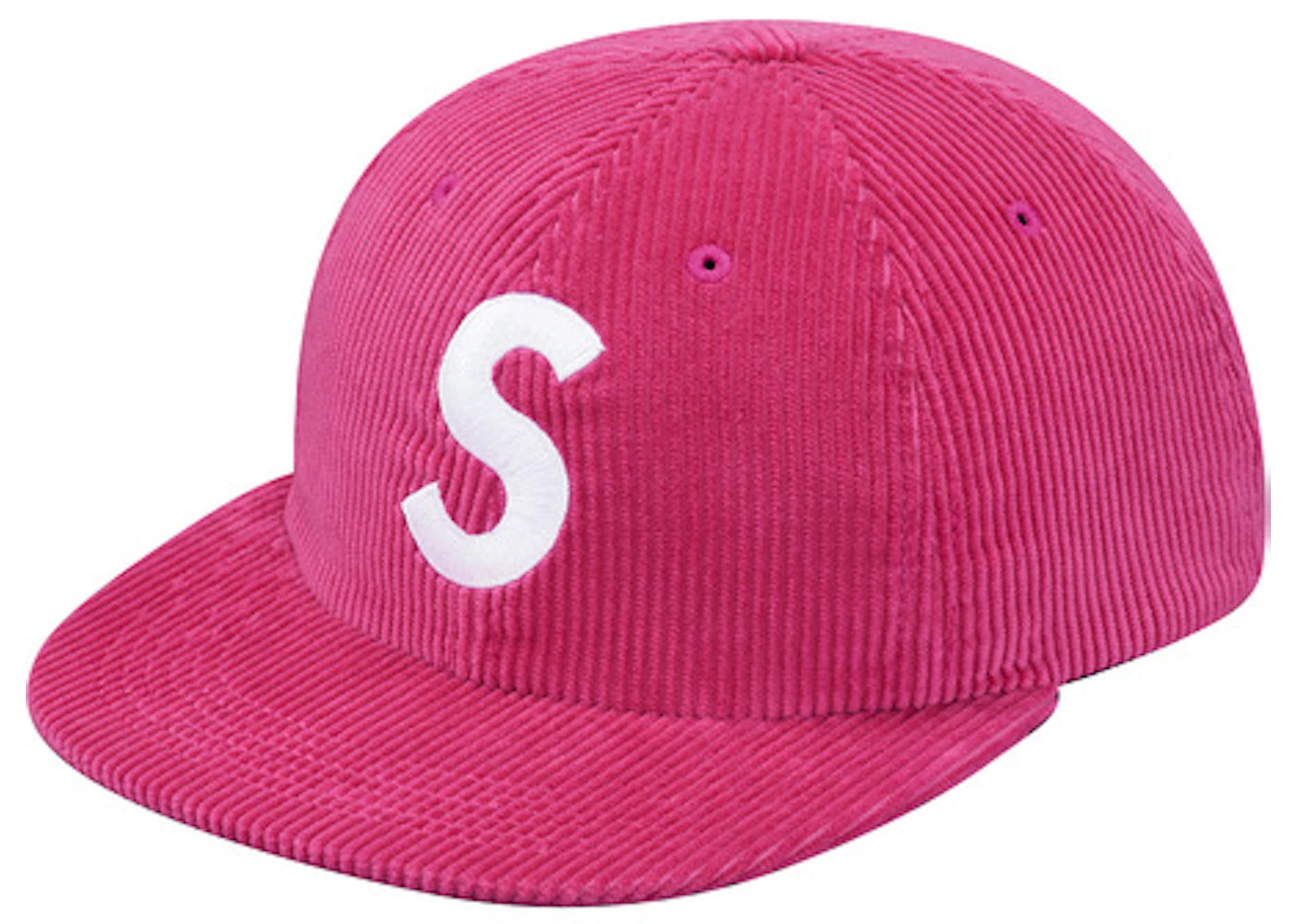 Supreme Corduroy S Logo 6 Panel Magenta