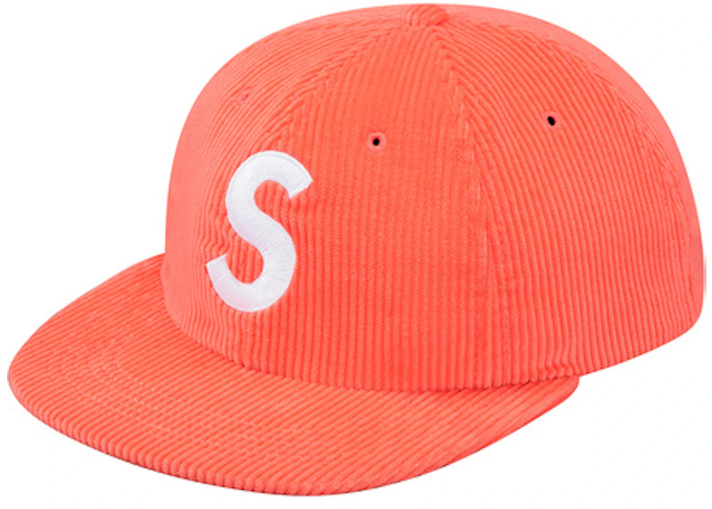 Supreme Corduroy S Logo 6 Panel Peach