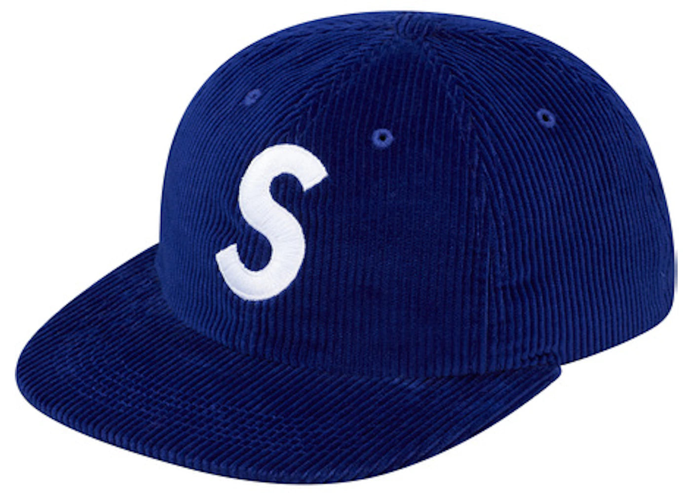 Supreme Corduroy S Logo 6 Panel Royal