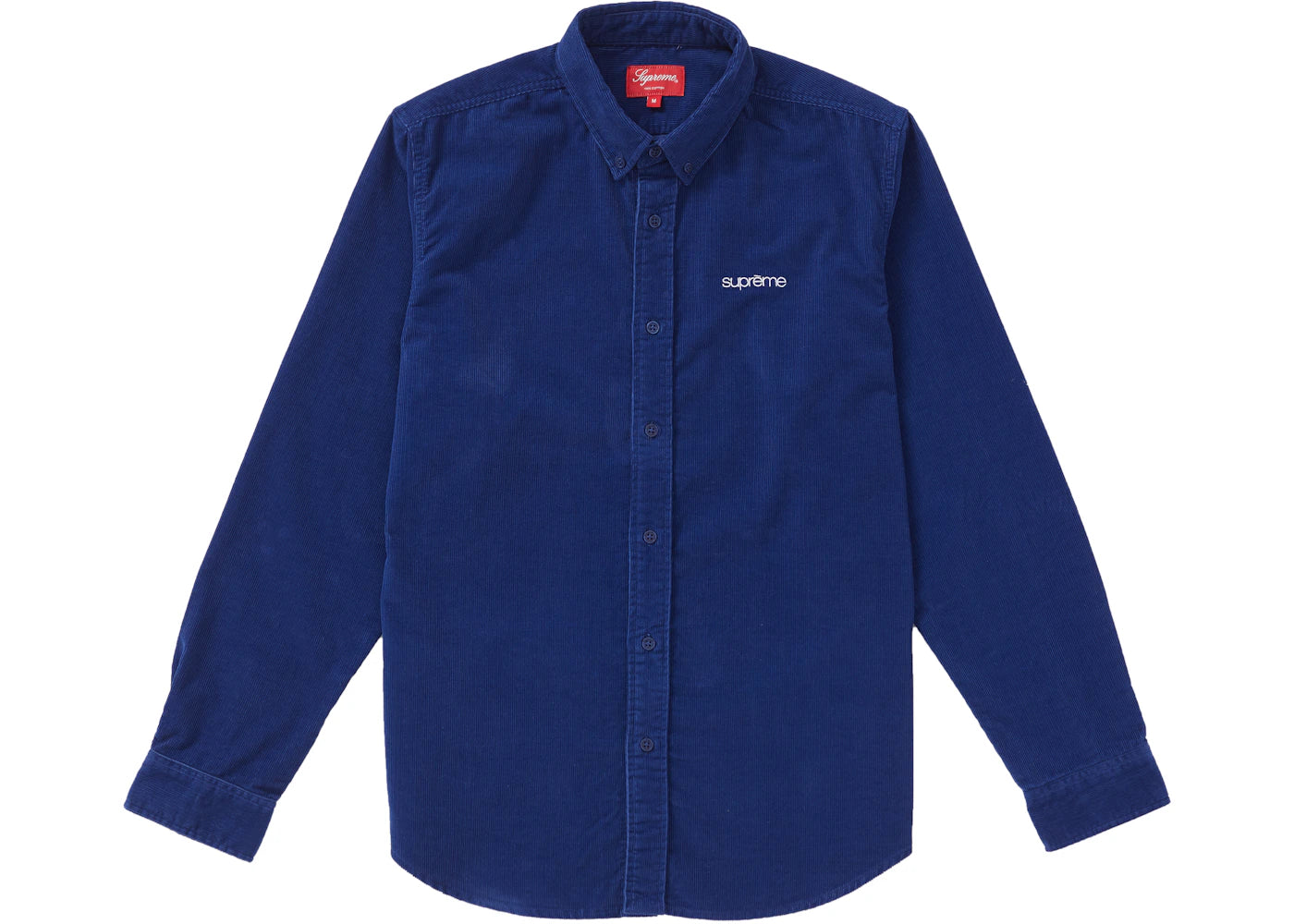 Supreme Corduroy Shirt Blue