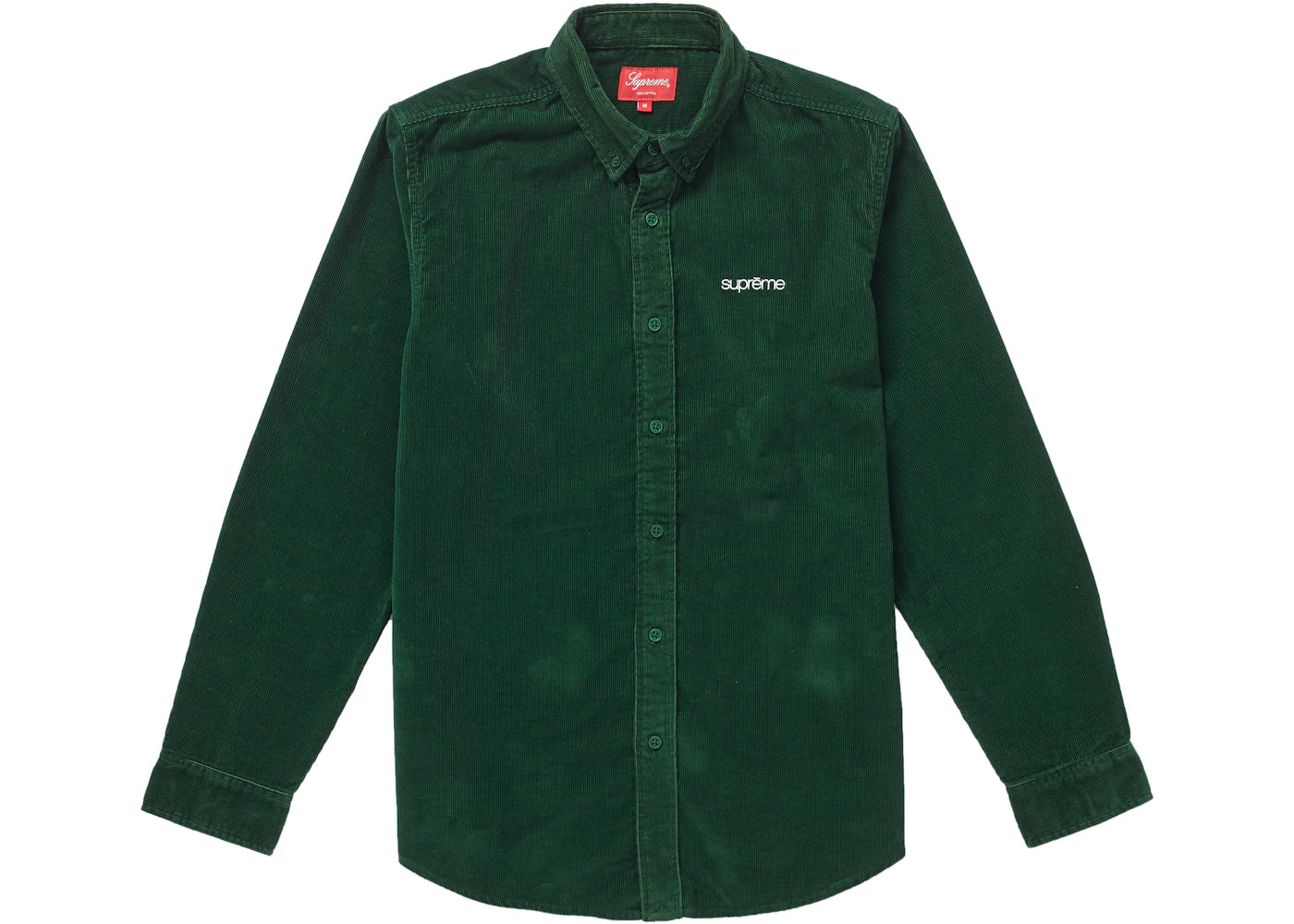 Supreme Corduroy Shirt Green
