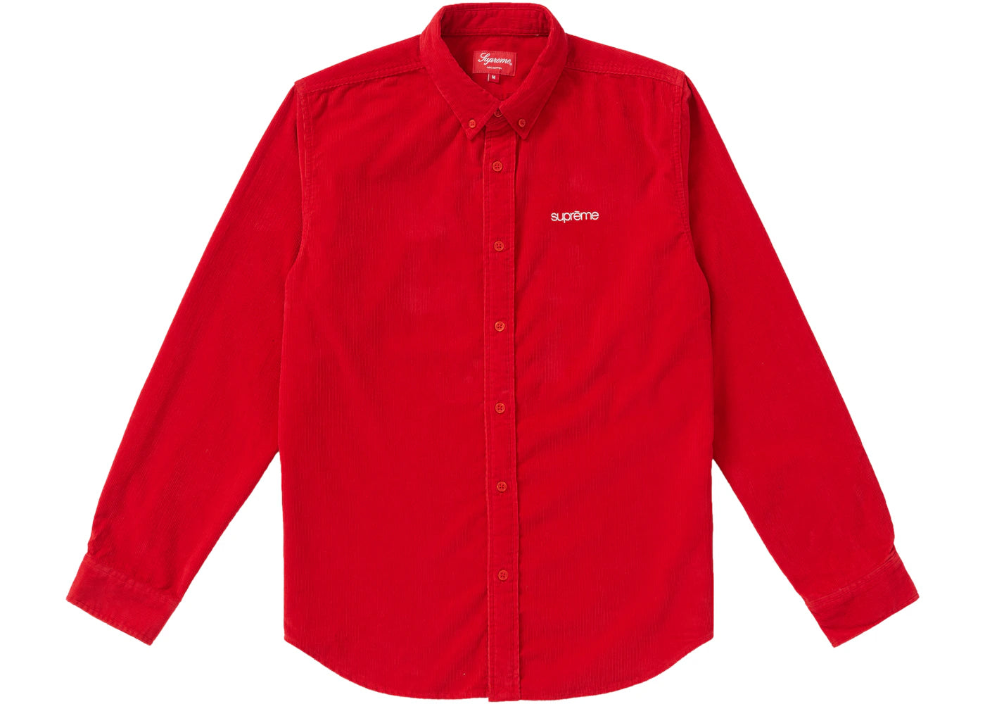 Supreme Corduroy Shirt Red