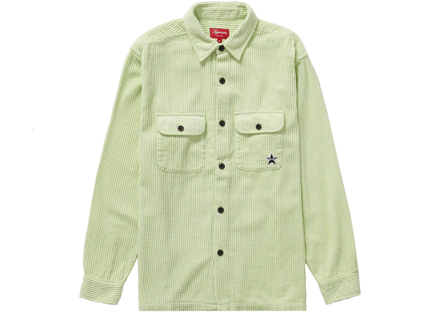 Supreme Corduroy Shirt Shirt (SS22) Pale Mint