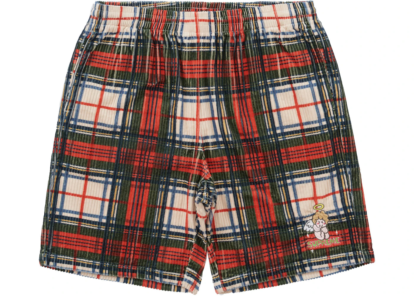 Supreme Corduroy Short Plaid