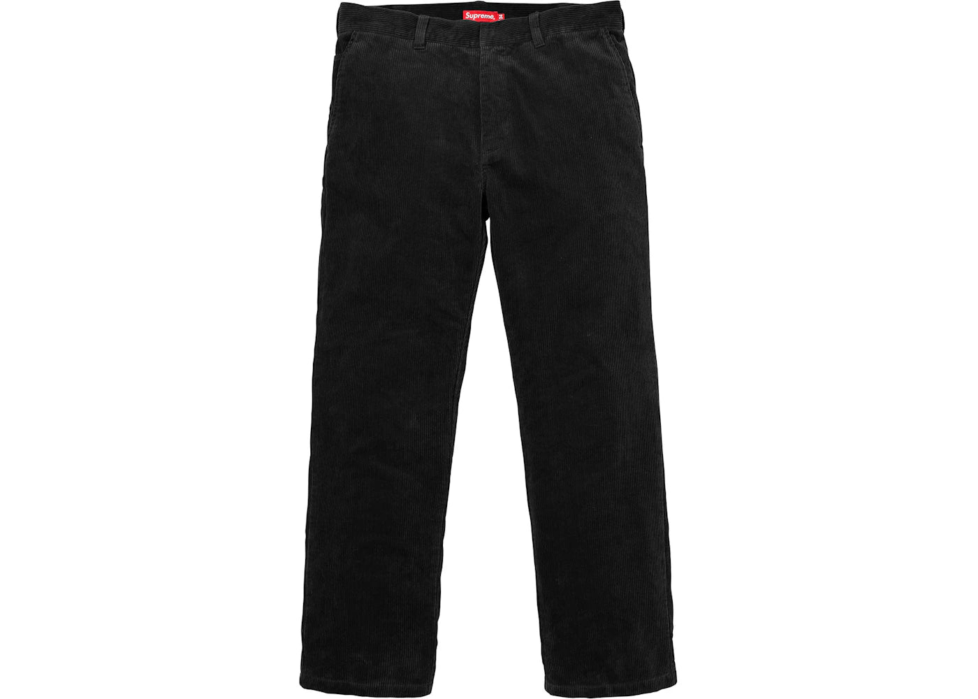 Supreme Corduroy Work Pant Black