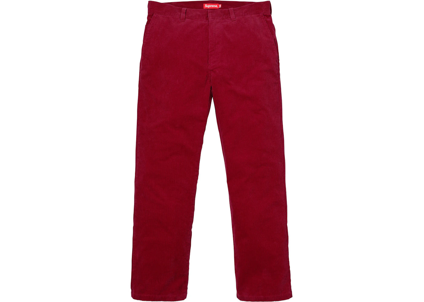 Supreme Corduroy Work Pant Dark Red