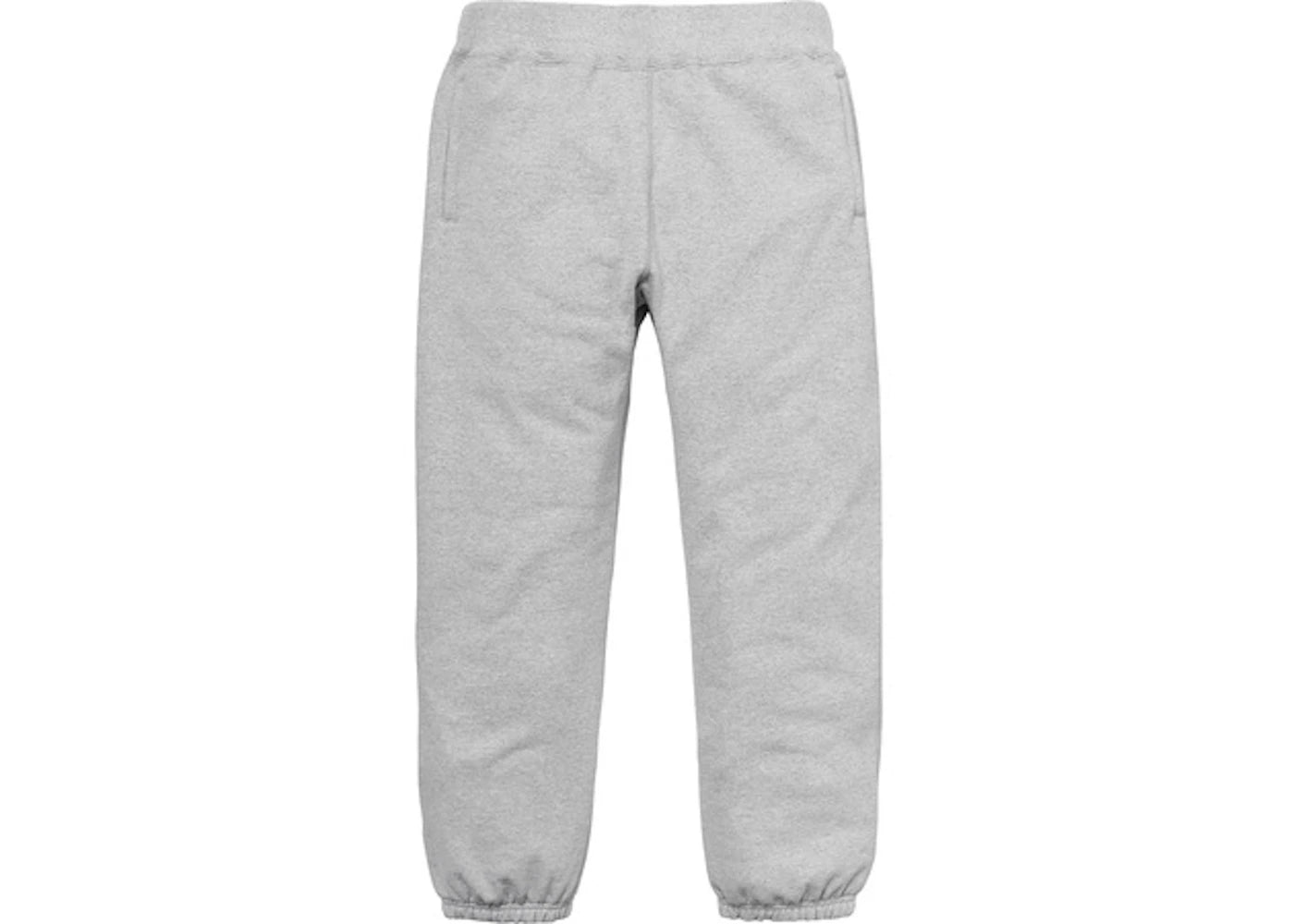 Supreme Corner Label Sweatpant Heather Grey