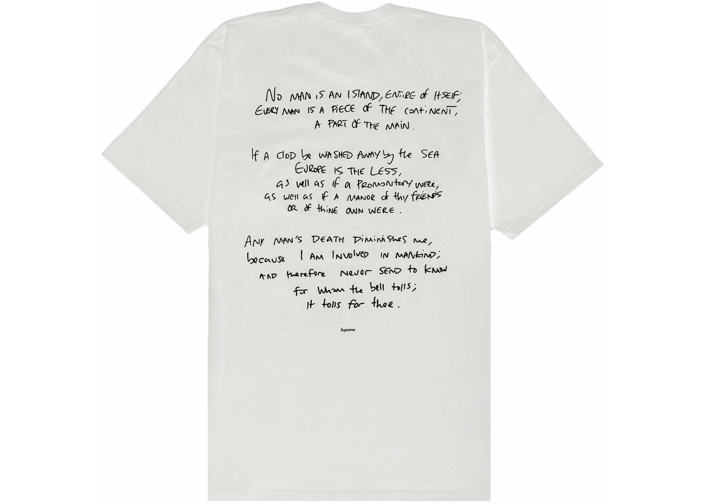 Supreme Corteiz Rule The World Tee White – Side Kicks