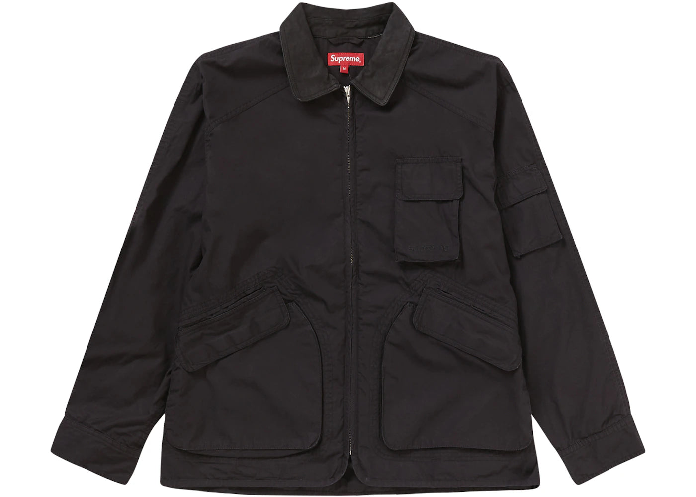 Supreme Cotton Utility Jacket Black