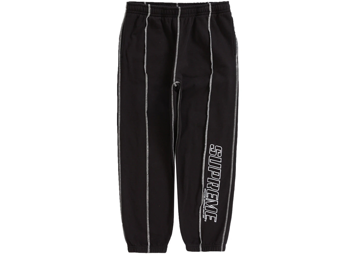 Supreme Coverstitch Sweatpant Black