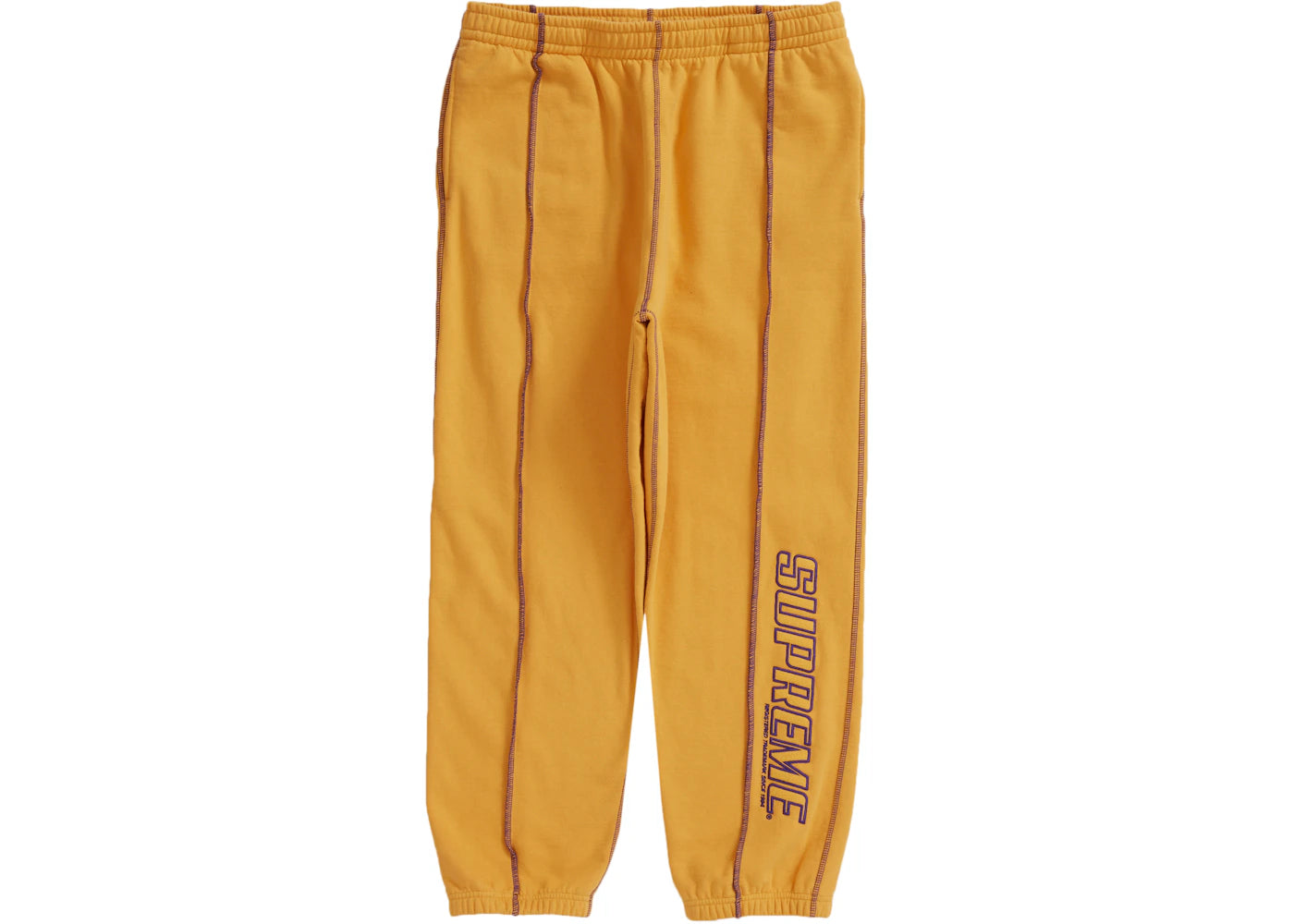 Supreme Coverstitch Sweatpant Dusty Gold