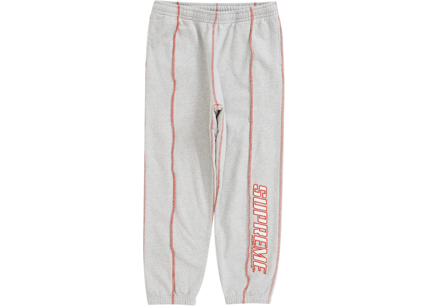 Supreme Coverstitch Sweatpant Heather Grey