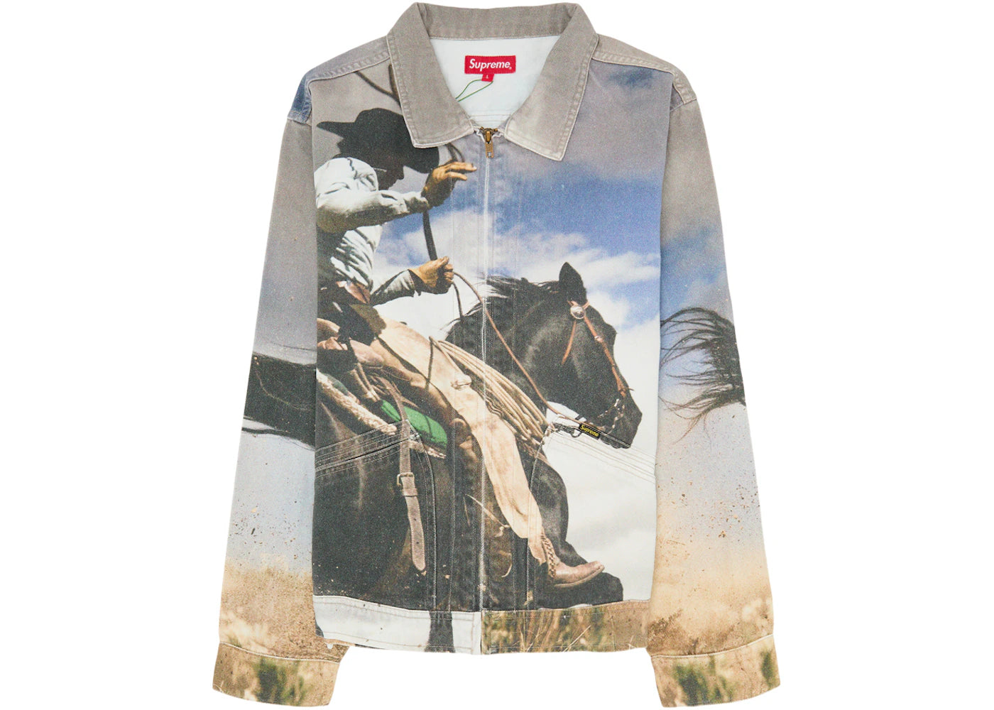 Supreme Cowboy Denim Work Jacket Multi