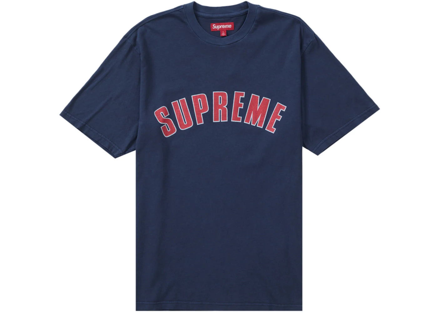 Supreme Cracked Arc S/S Top Navy