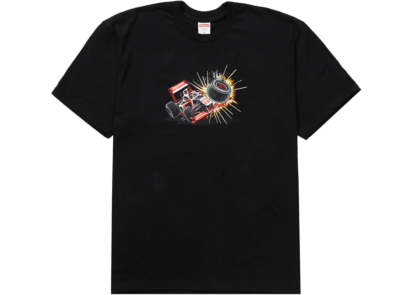 Supreme Crash Tee (FW21) Black