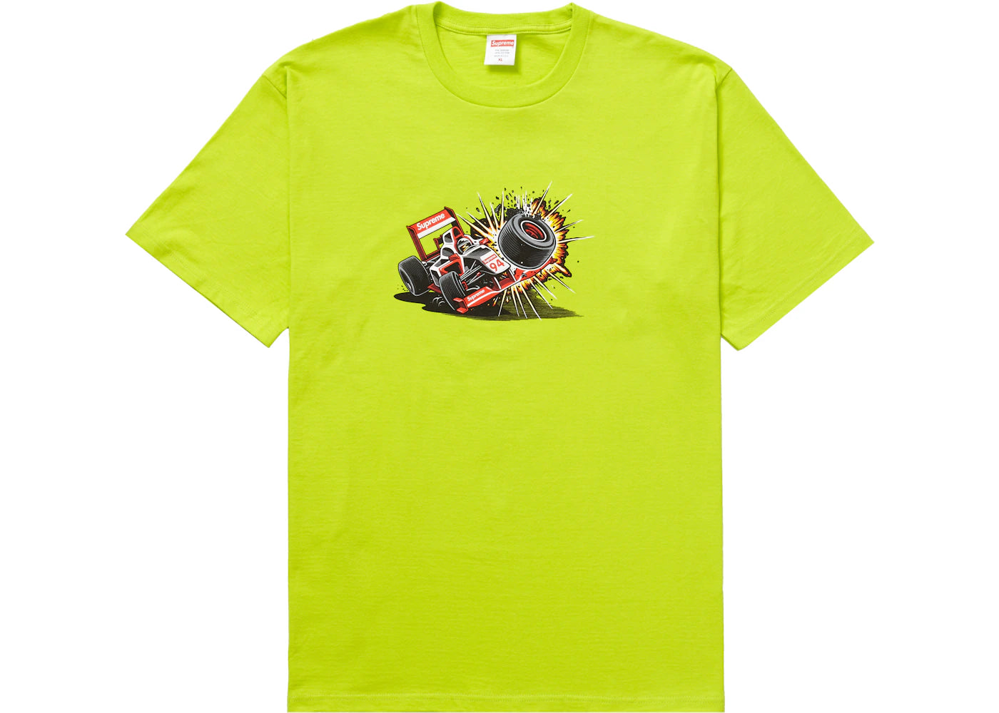 Supreme Crash Tee (FW21) Bright Green