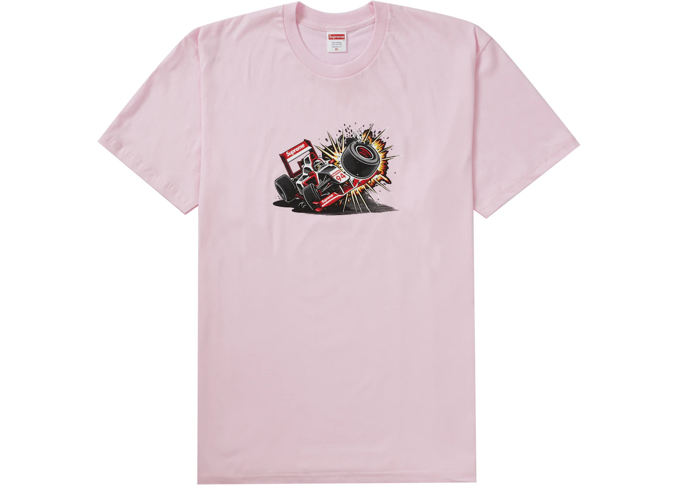 Supreme Crash Tee (FW21) Light Pink