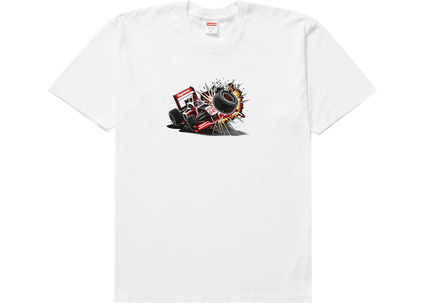 Supreme Crash Tee (FW21) White