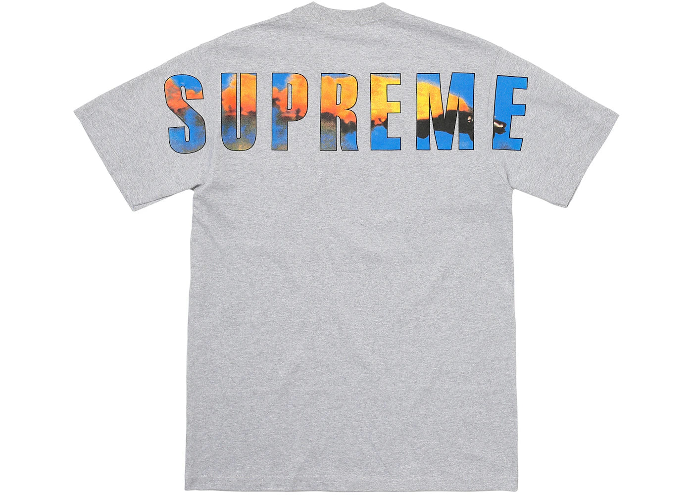 Supreme Crash Tee Heather Grey