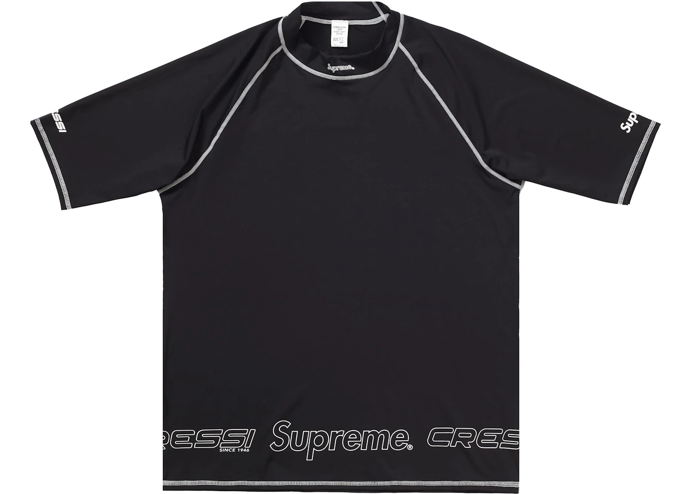 Supreme Cressi Rash Guard Black