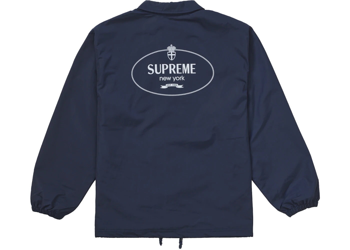 Supreme Crest Coaches Jacket Navy