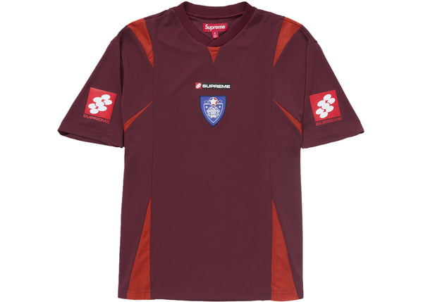 Crest Soccer Jersey Maroon – Side Kicks