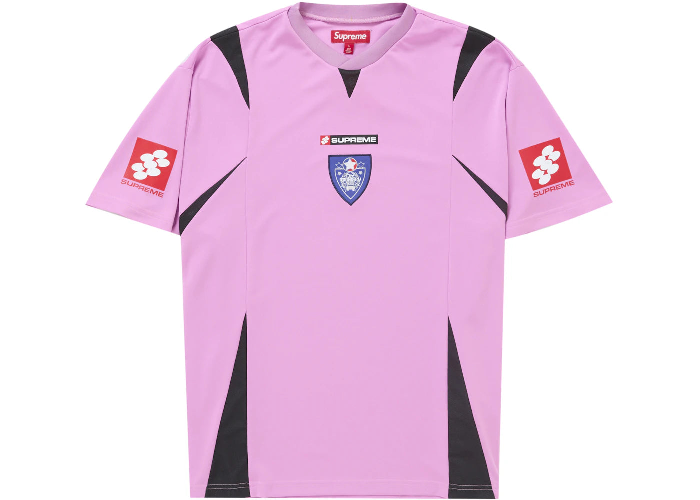 Supreme Crest Soccer Jersey Pink