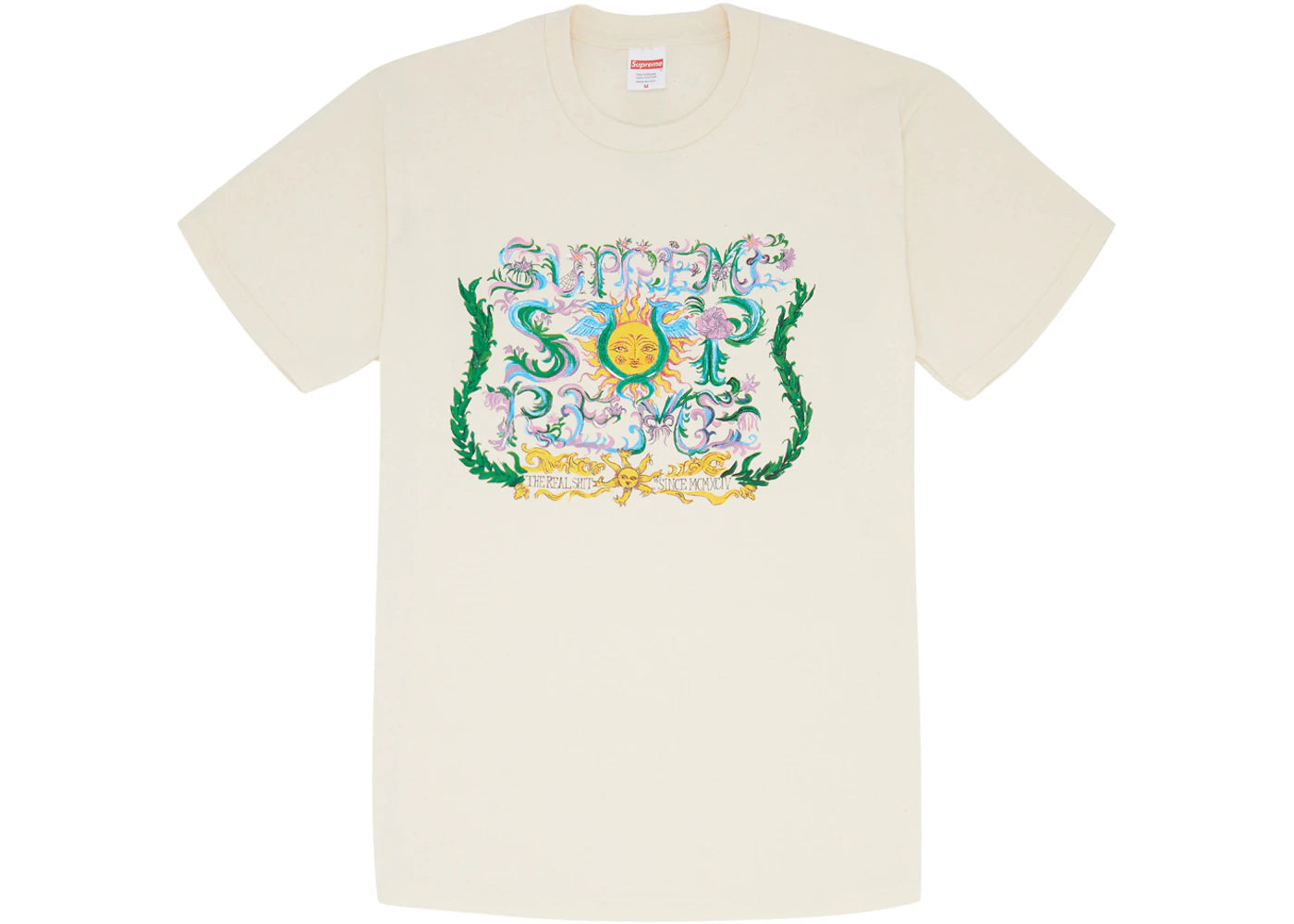 Supreme Crest Tee Natural